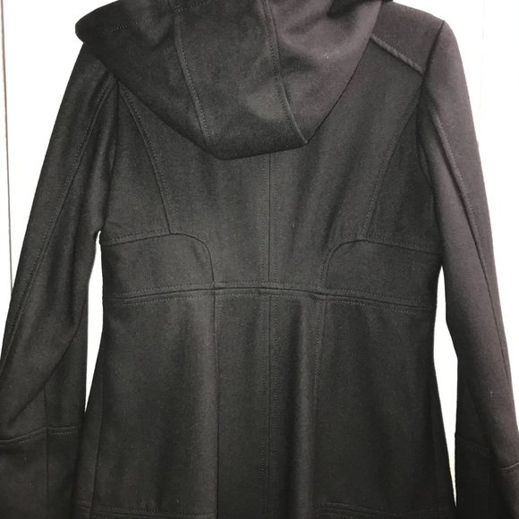 Guess Wool Pea coat Toggle Coat Sz M - Picture 5 of 11